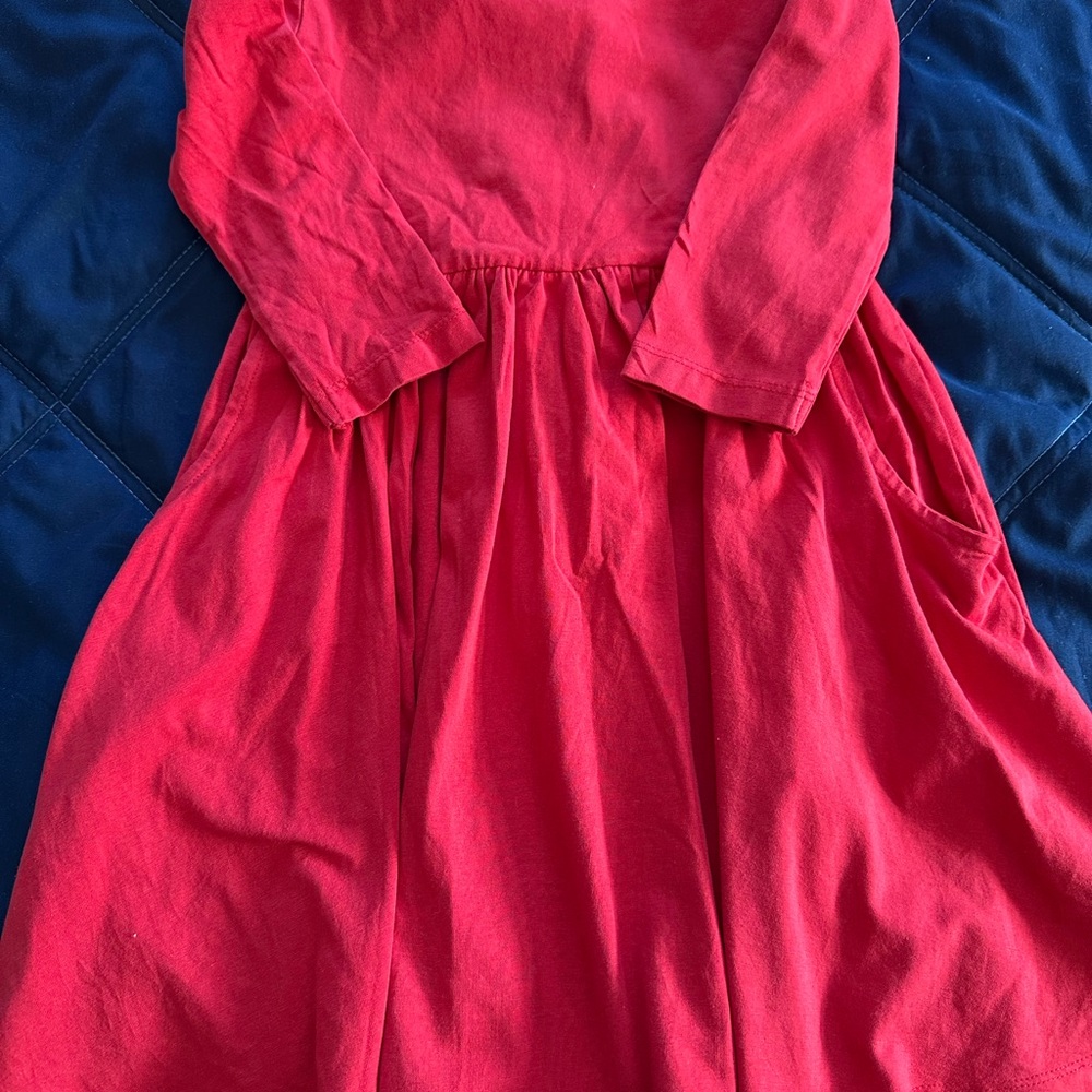 Stylish Red Kids Dress